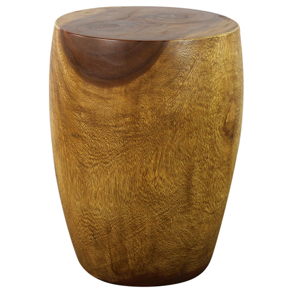 Haussmann® Wood Merlot End Table 15 D x 20 inch High Oak Oil